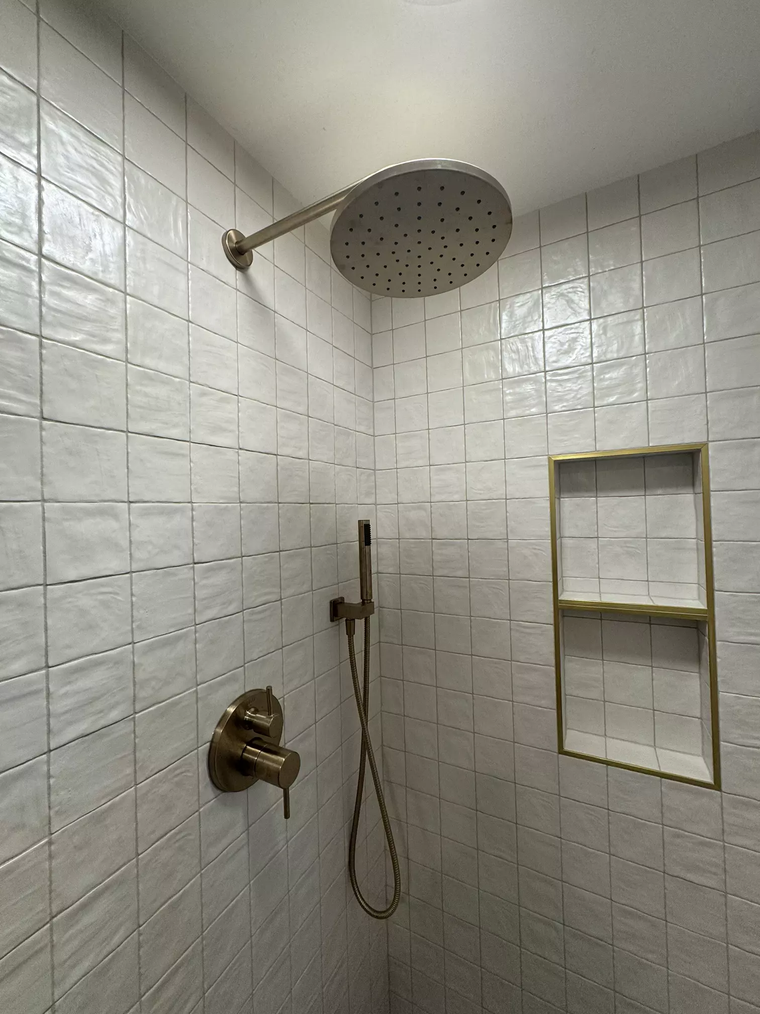 Walk-in shower installation